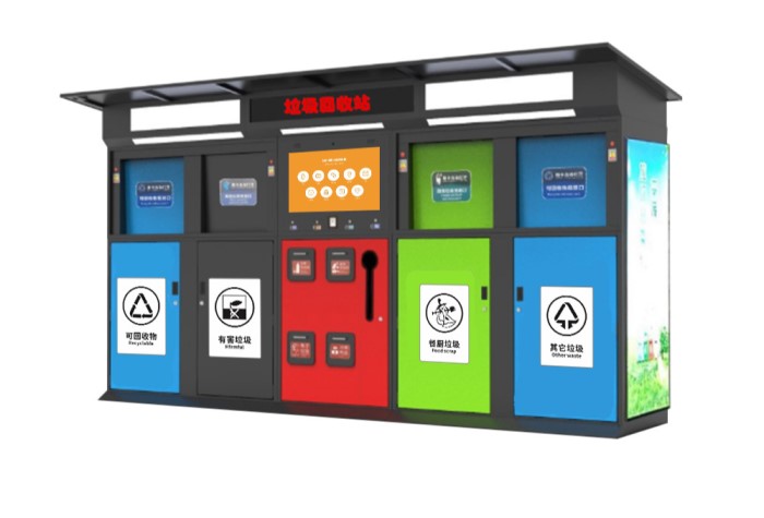 智能垃圾分類房M-009